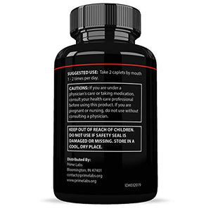 Prime Labs - Men's Test Booster (2-Pack) - Natural Stamina, Endurance and Strength Booster