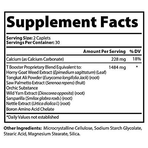 Prime Labs - Men's Test Booster (2-Pack) - Natural Stamina, Endurance and Strength Booster