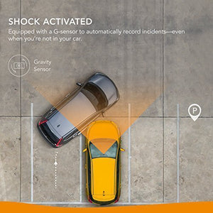 Anker Roav DashCam A1, Dash Cam for Car, Driving Recorder, 1080p FHD LCD Screen, Nighthawk Vision, Wide Angle Lens, Wi-Fi, G-Sensor, WDR, Loop Recording, Night Mode, Motion Detection, Dedicated App